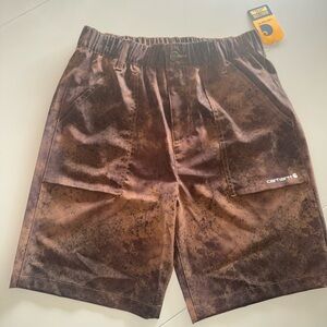 Carhartt Distressed Brown Shorts